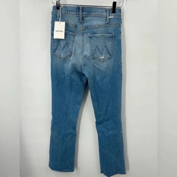 Mother The Hustler Ankle Fray Jeans Flare Thrilling Shots B1084 - Picture 4 of 7